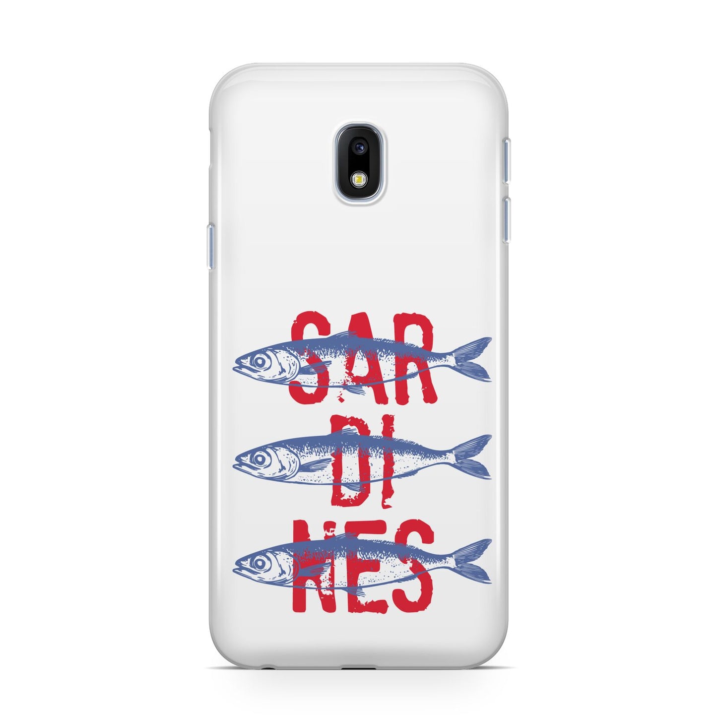 Sardines Word Art Samsung Galaxy J3 2017 Case
