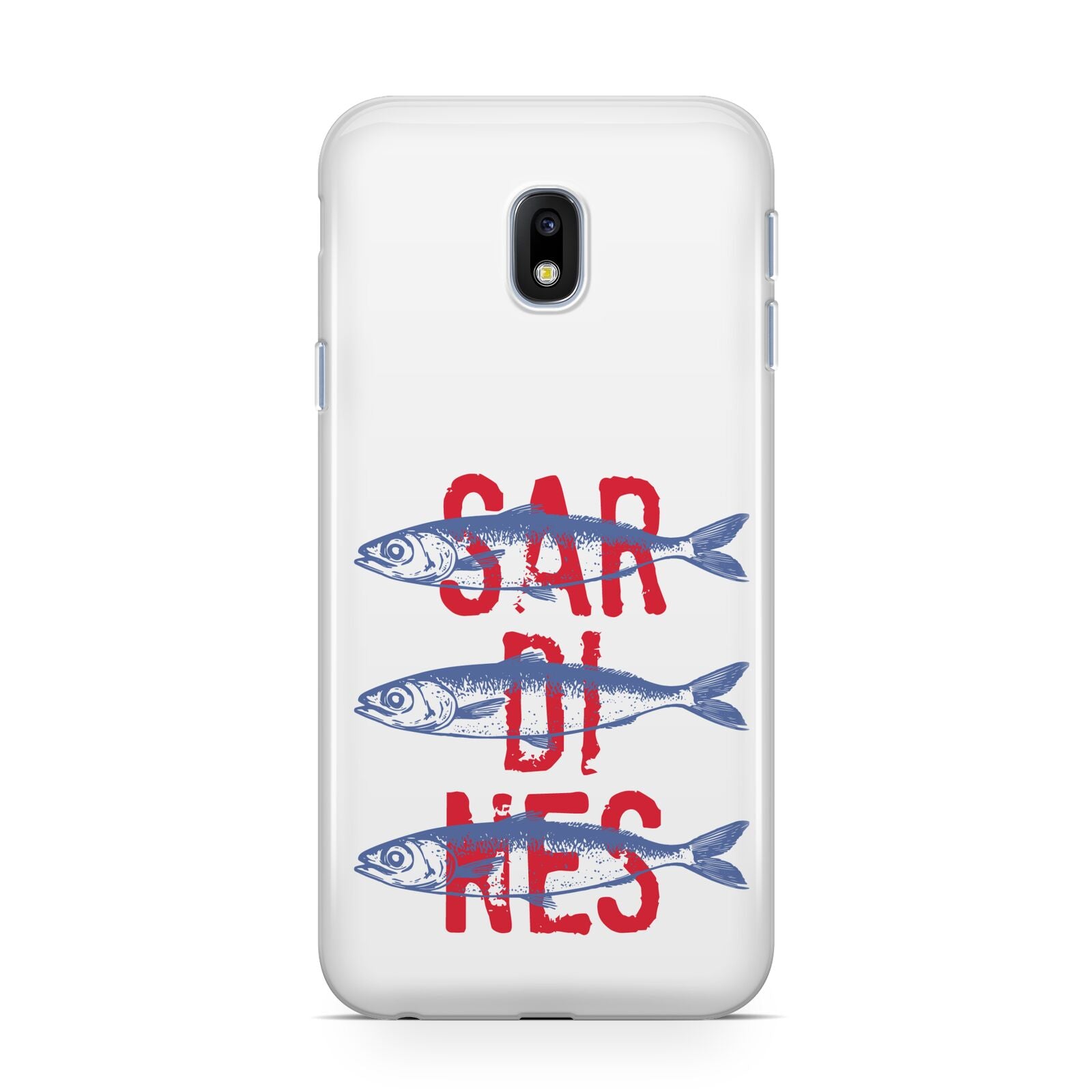 Sardines Word Art Samsung Galaxy J3 2017 Case