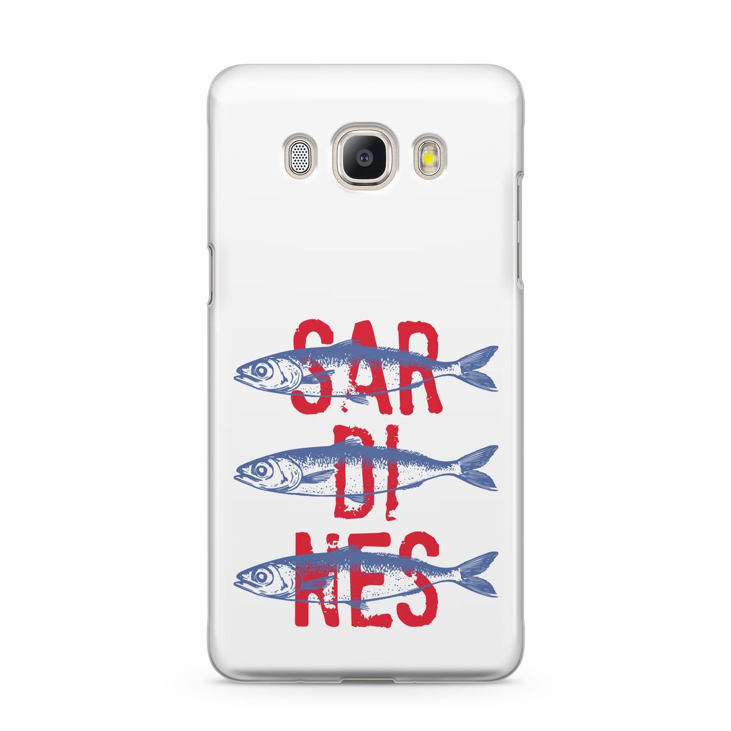 Sardines Word Art Samsung Galaxy J5 2016 Case