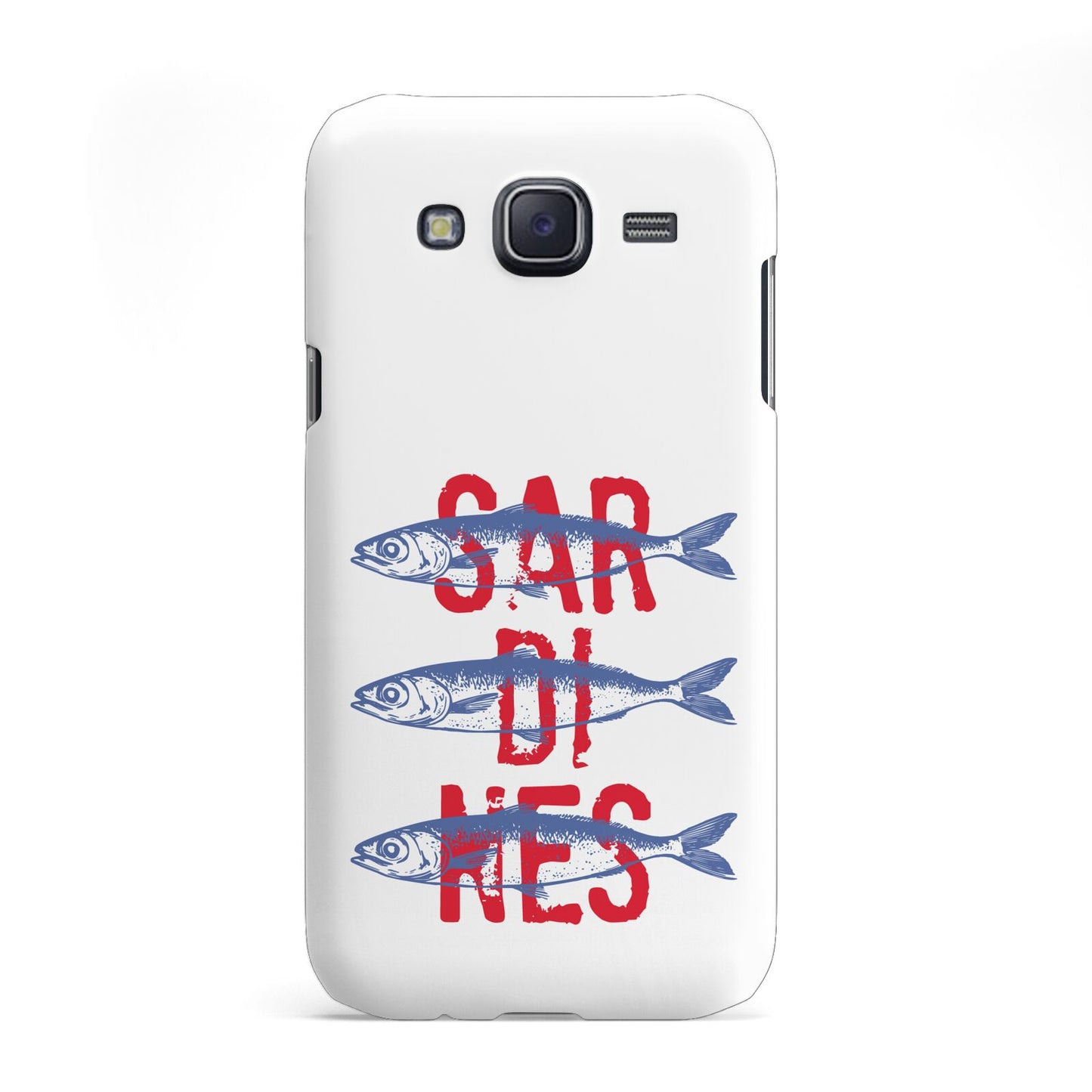 Sardines Word Art Samsung Galaxy J5 Case