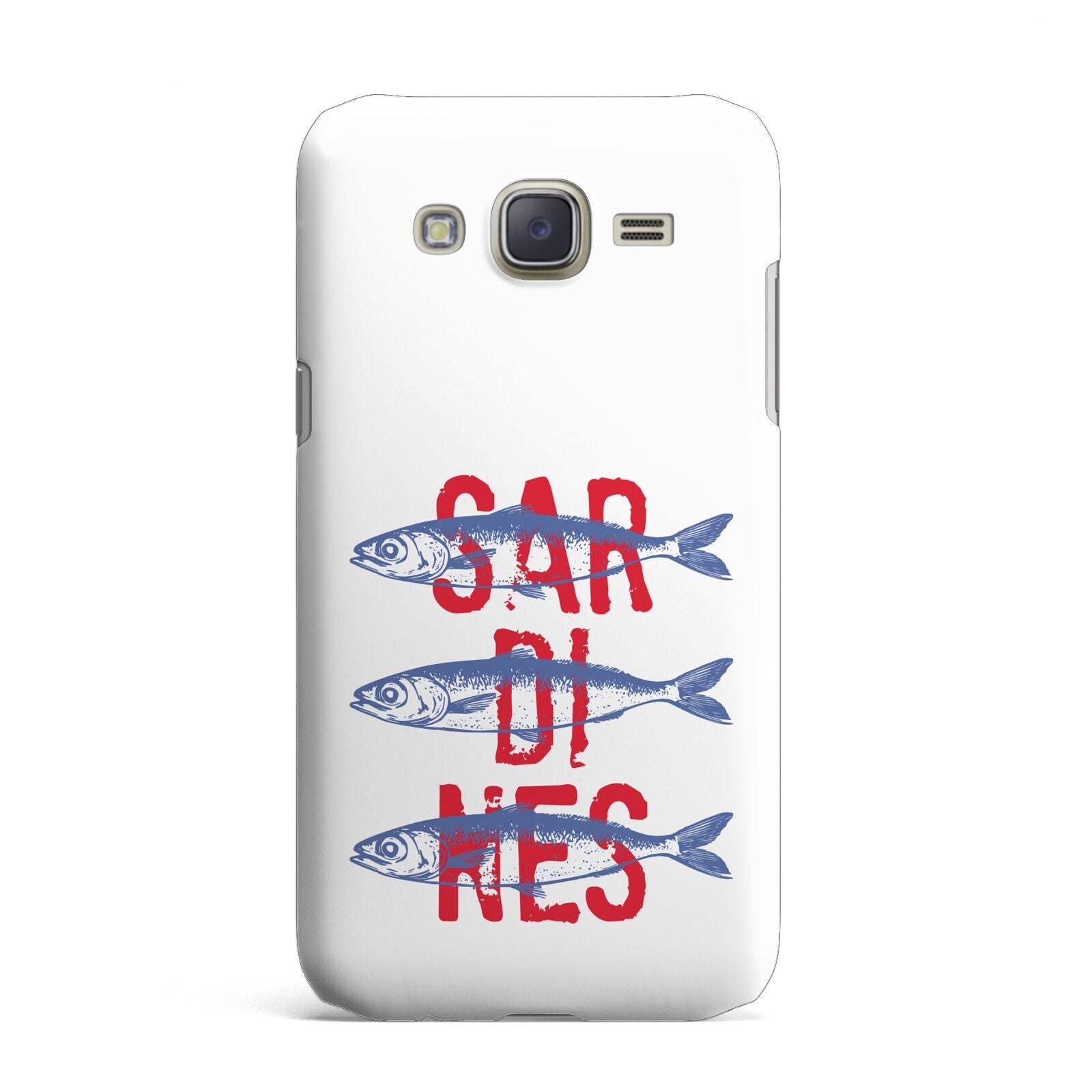 Sardines Word Art Samsung Galaxy J7 Case