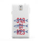 Sardines Word Art Samsung Galaxy Note 3 Case
