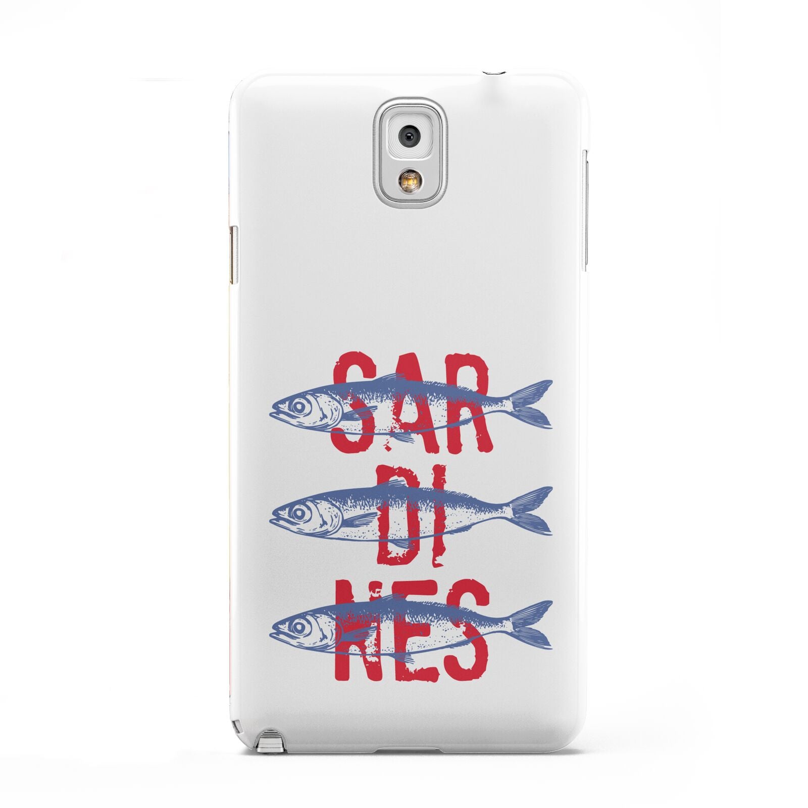 Sardines Word Art Samsung Galaxy Note 3 Case