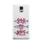 Sardines Word Art Samsung Galaxy Note 4 Case