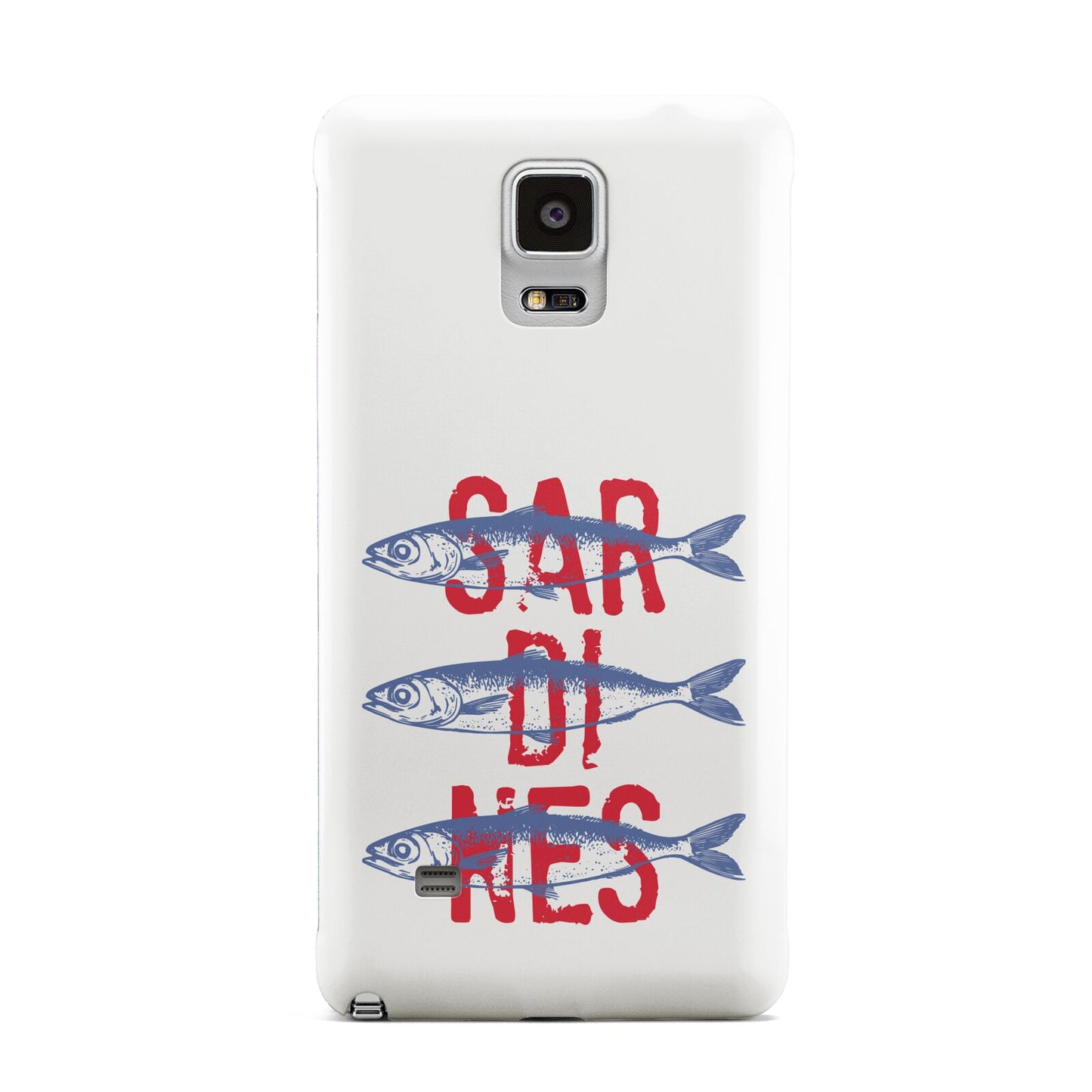 Sardines Word Art Samsung Galaxy Note 4 Case