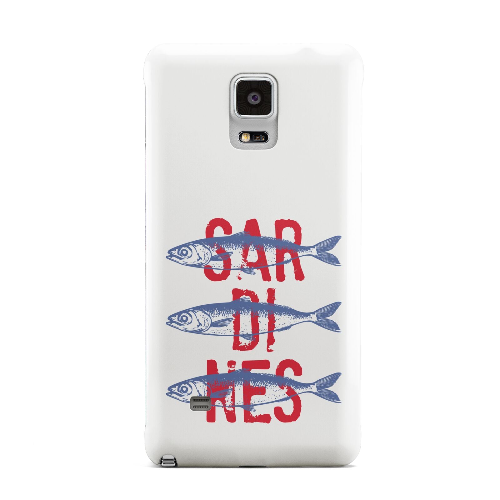 Sardines Word Art Samsung Galaxy Note 4 Case