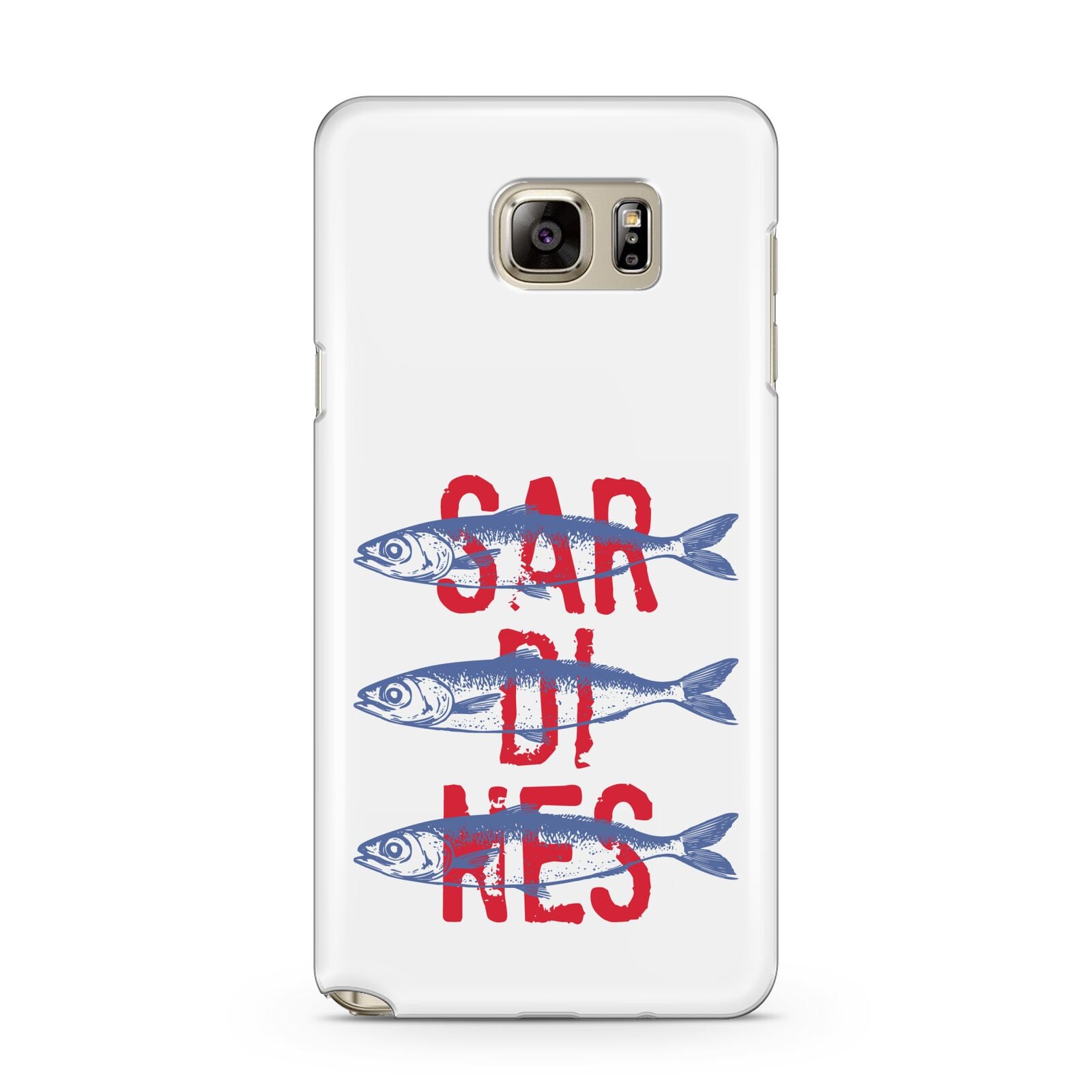 Sardines Word Art Samsung Galaxy Note 5 Case