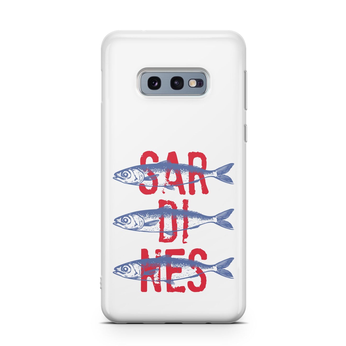 Sardines Word Art Samsung Galaxy S10E Case