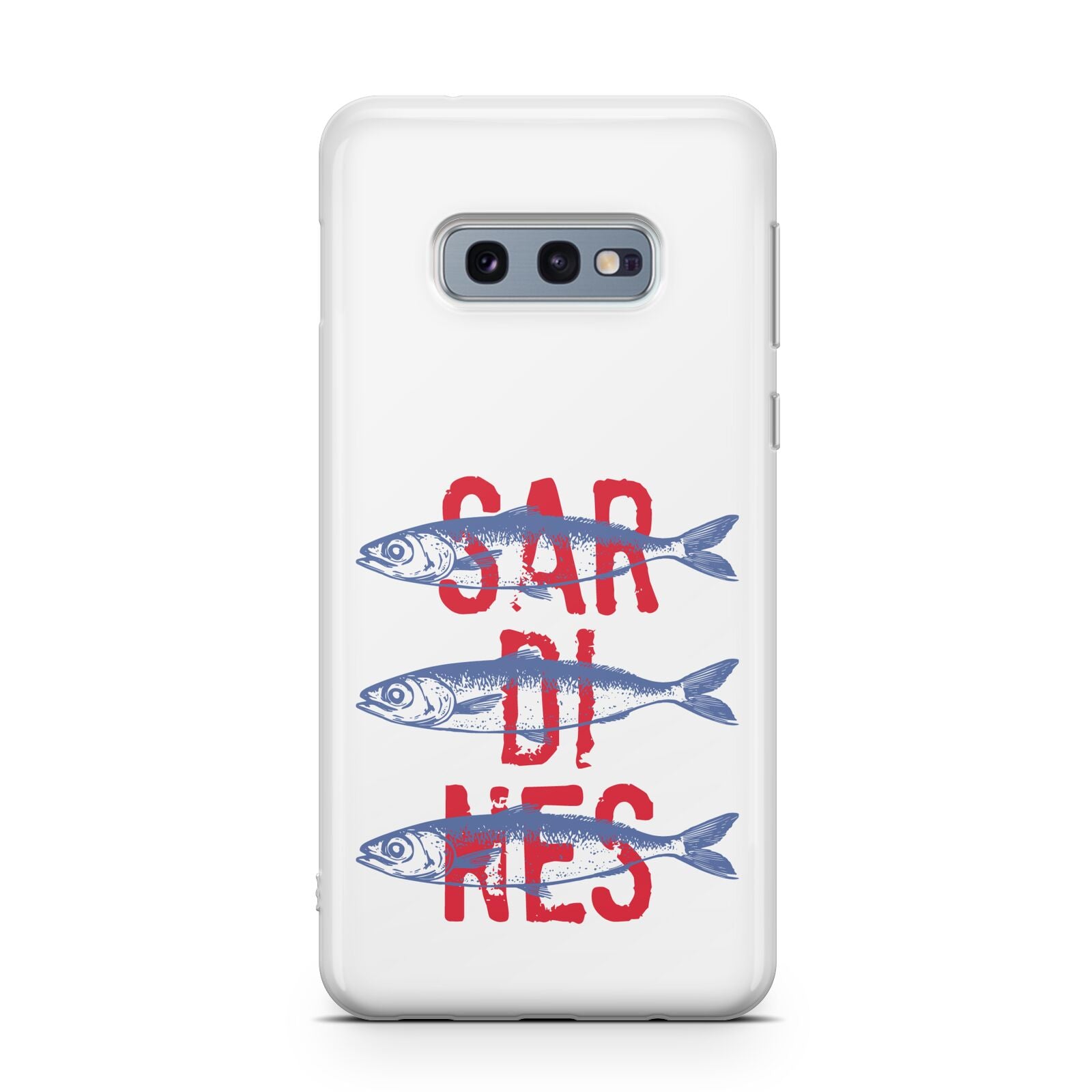 Sardines Word Art Samsung Galaxy S10E Case