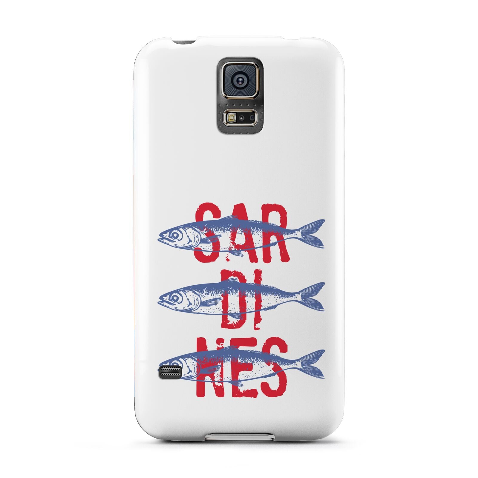 Sardines Word Art Samsung Galaxy S5 Case