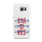 Sardines Word Art Samsung Galaxy S6 Case