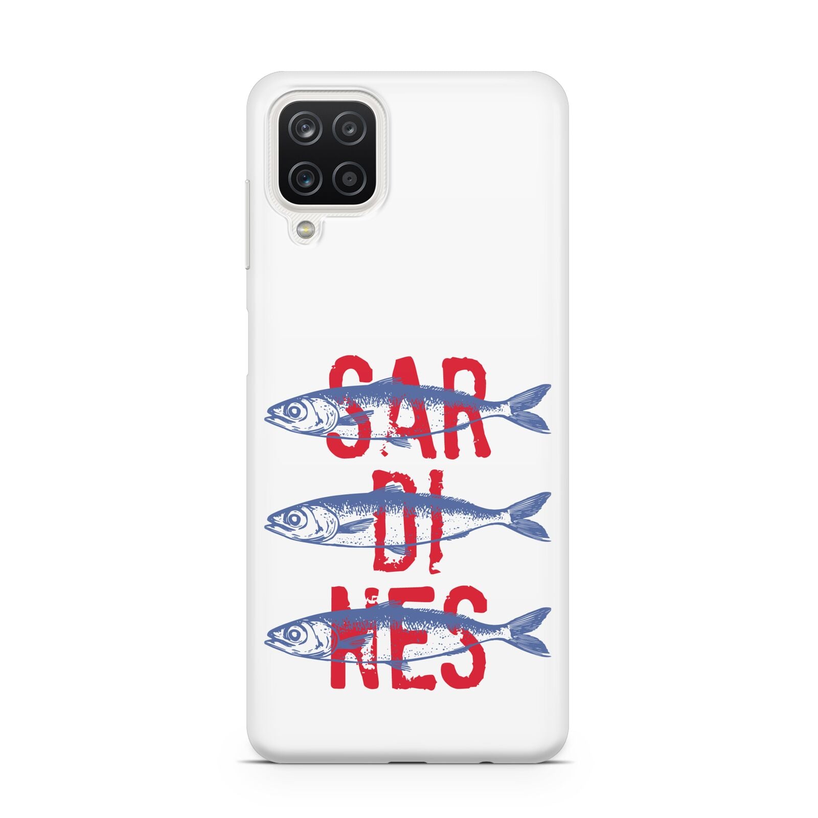 Sardines Word Art Samsung M12 Case