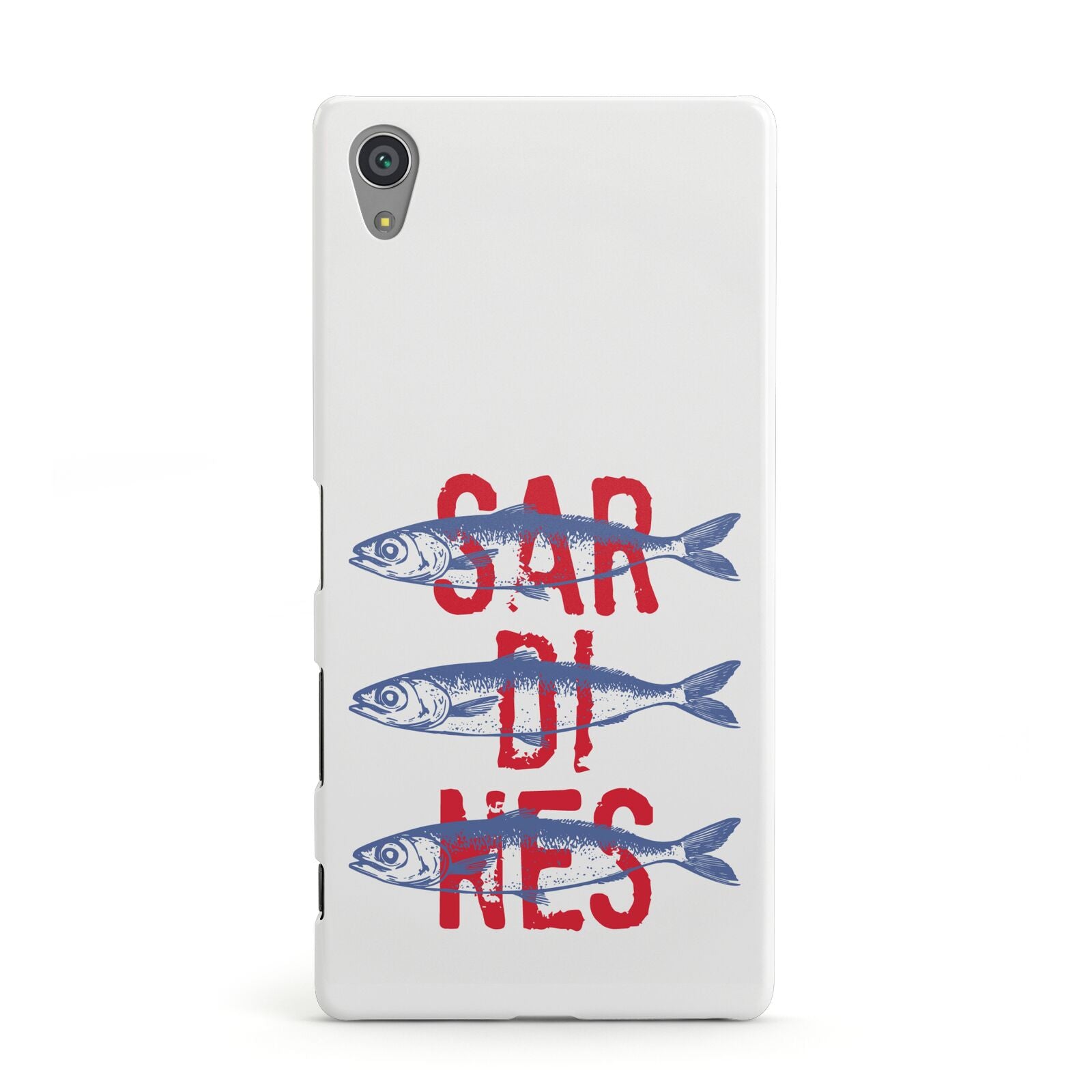 Sardines Word Art Sony Xperia Case