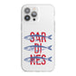 Sardines Word Art iPhone 13 Pro Max TPU Impact Case with White Edges