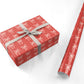 Scarlet Bow Personalised Wrapping Paper
