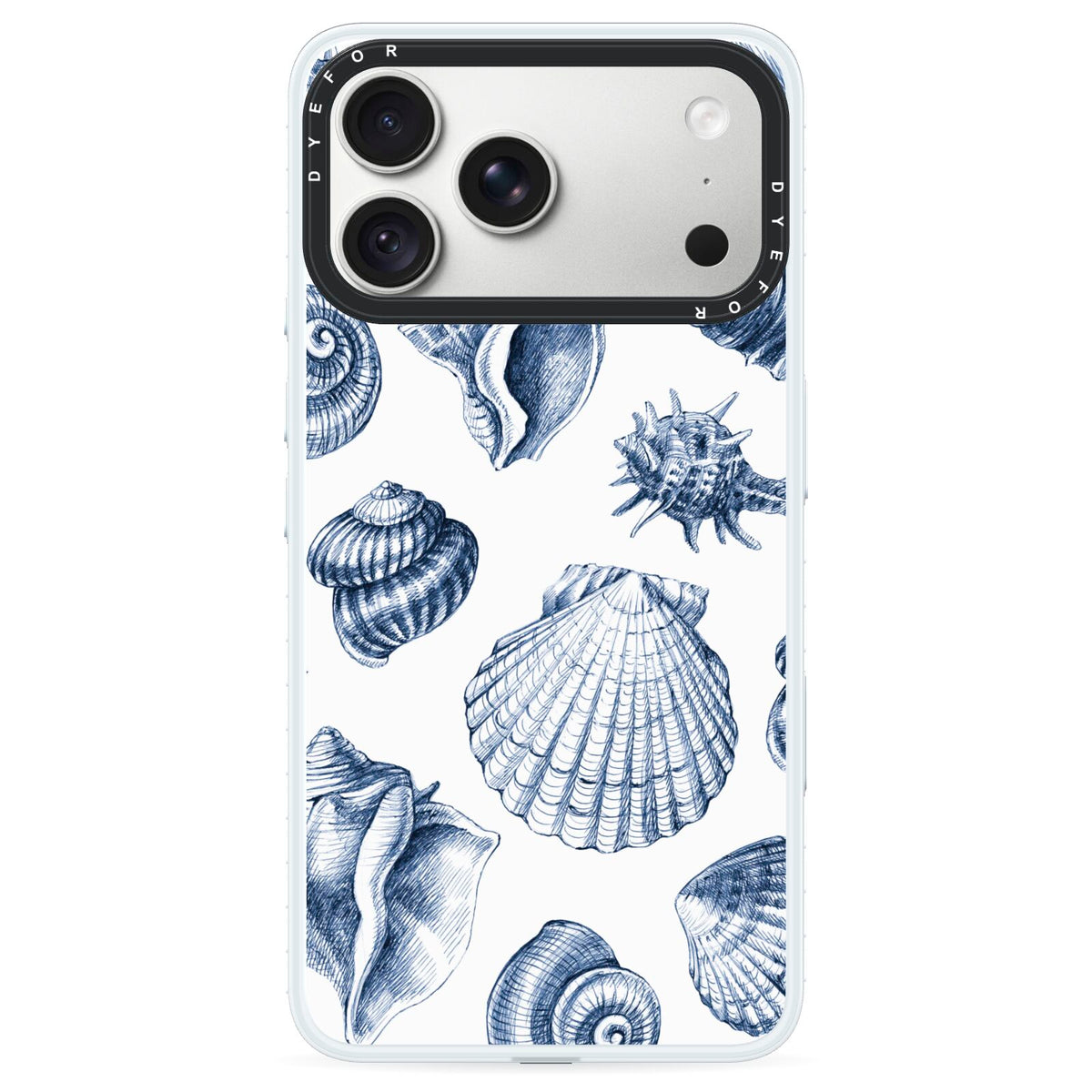 Shell iPhone 18 Pro Max Black Impact Pre order Case on Silver phone