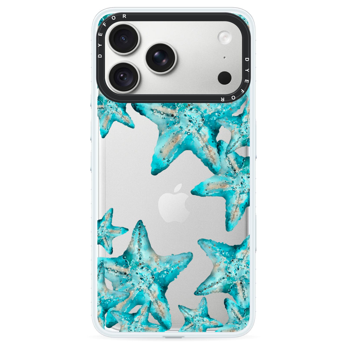 Starfish iPhone 18 Pro Max Black Impact Pre order Case on Silver phone