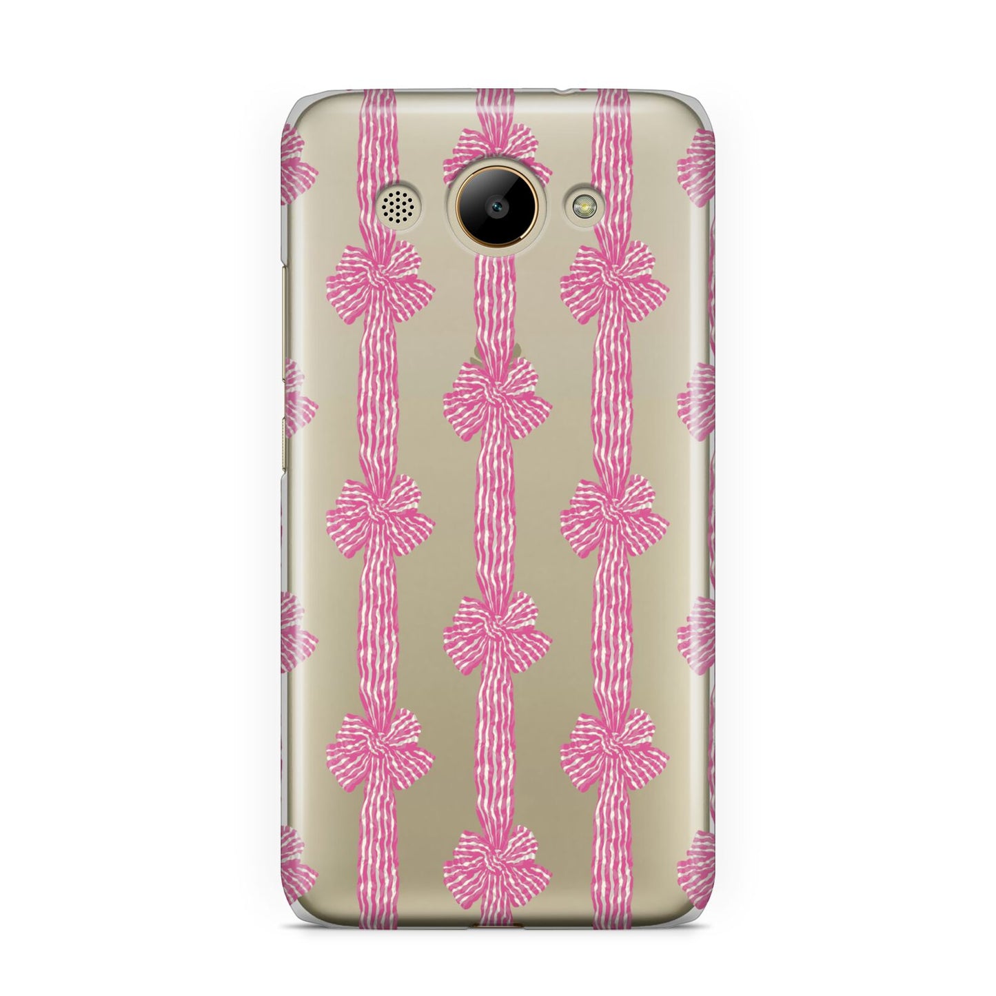 Striped Bow Pattern Huawei Y3 2017