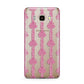 Striped Bow Pattern Samsung Galaxy J7 2016 Case on gold phone