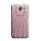 Striped Bow Pattern Samsung Galaxy J7 Case