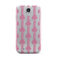 Striped Bow Pattern Samsung Galaxy S4 Case