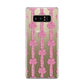 Striped Bow Pattern Samsung Galaxy S8 Case