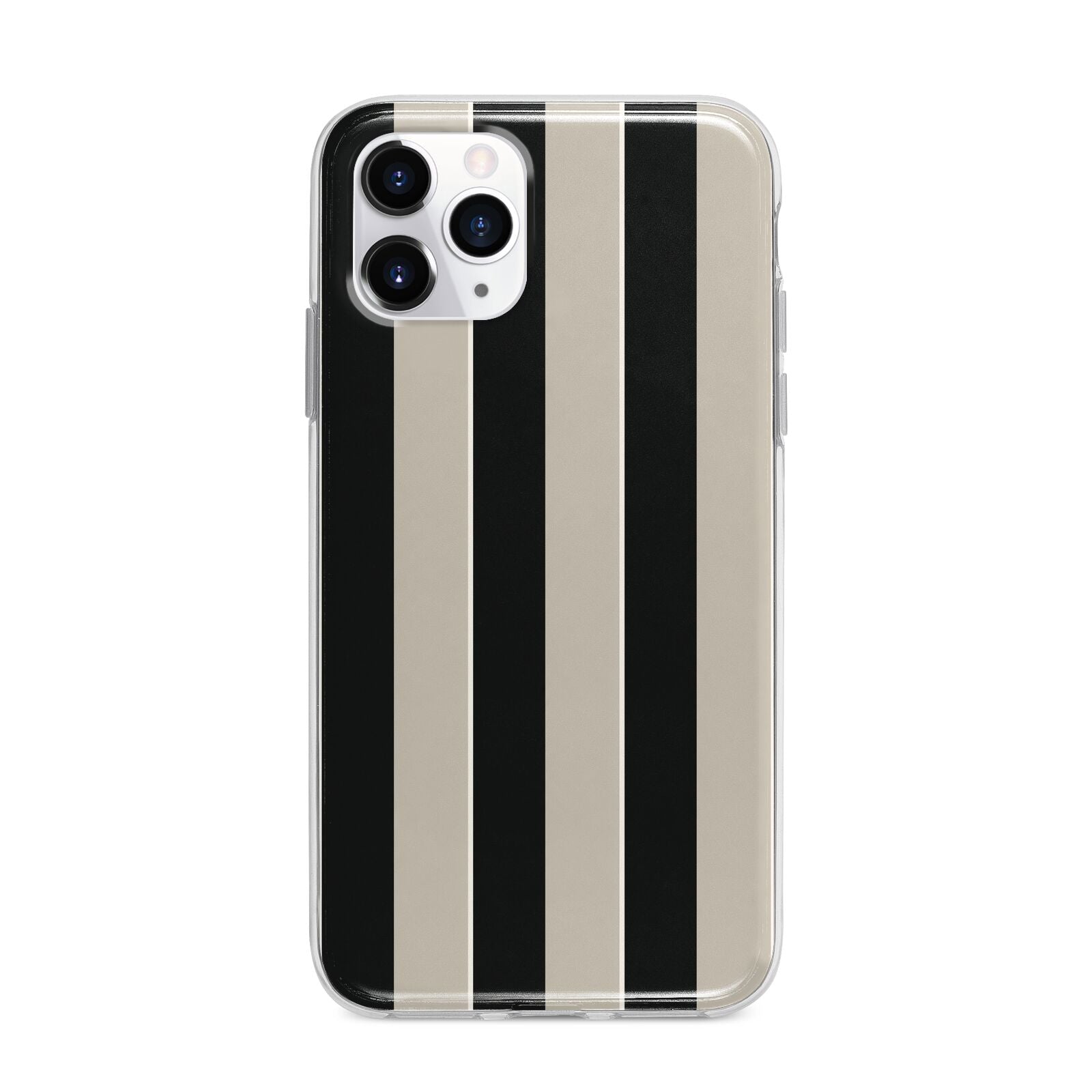 Studio Stripe Apple iPhone 11 Pro in Silver with Bumper Case