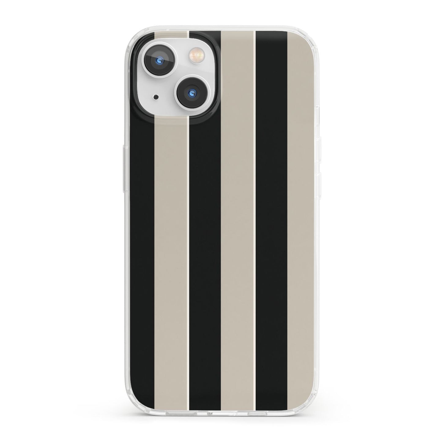 Studio Stripe iPhone 13 Clear Bumper Case