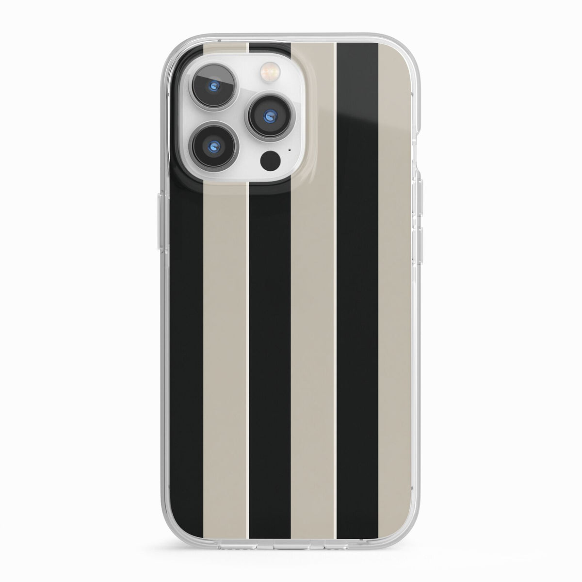 Studio Stripe iPhone 13 Pro TPU Impact Case with White Edges