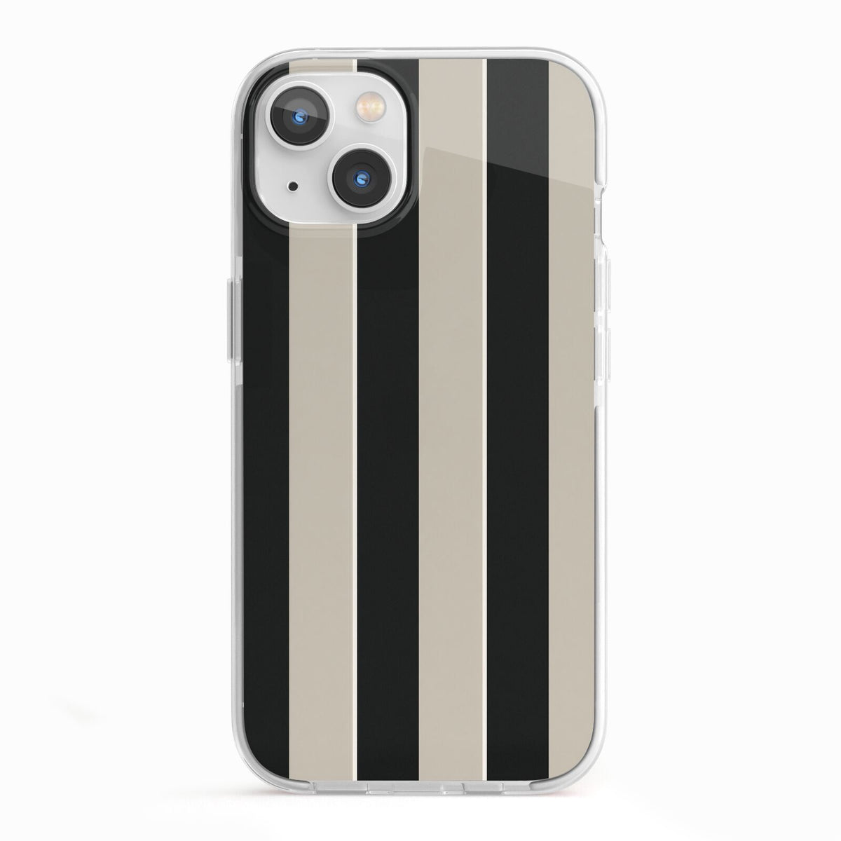 Studio Stripe iPhone 13 TPU Impact Case with White Edges