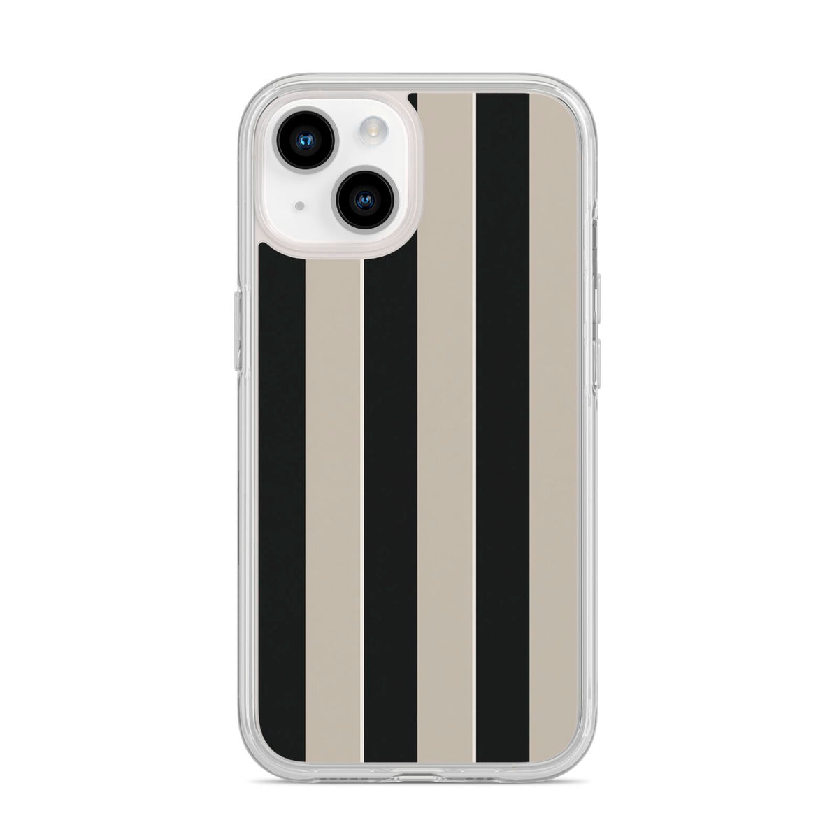 Studio Stripe iPhone 14 Clear Tough Case Starlight