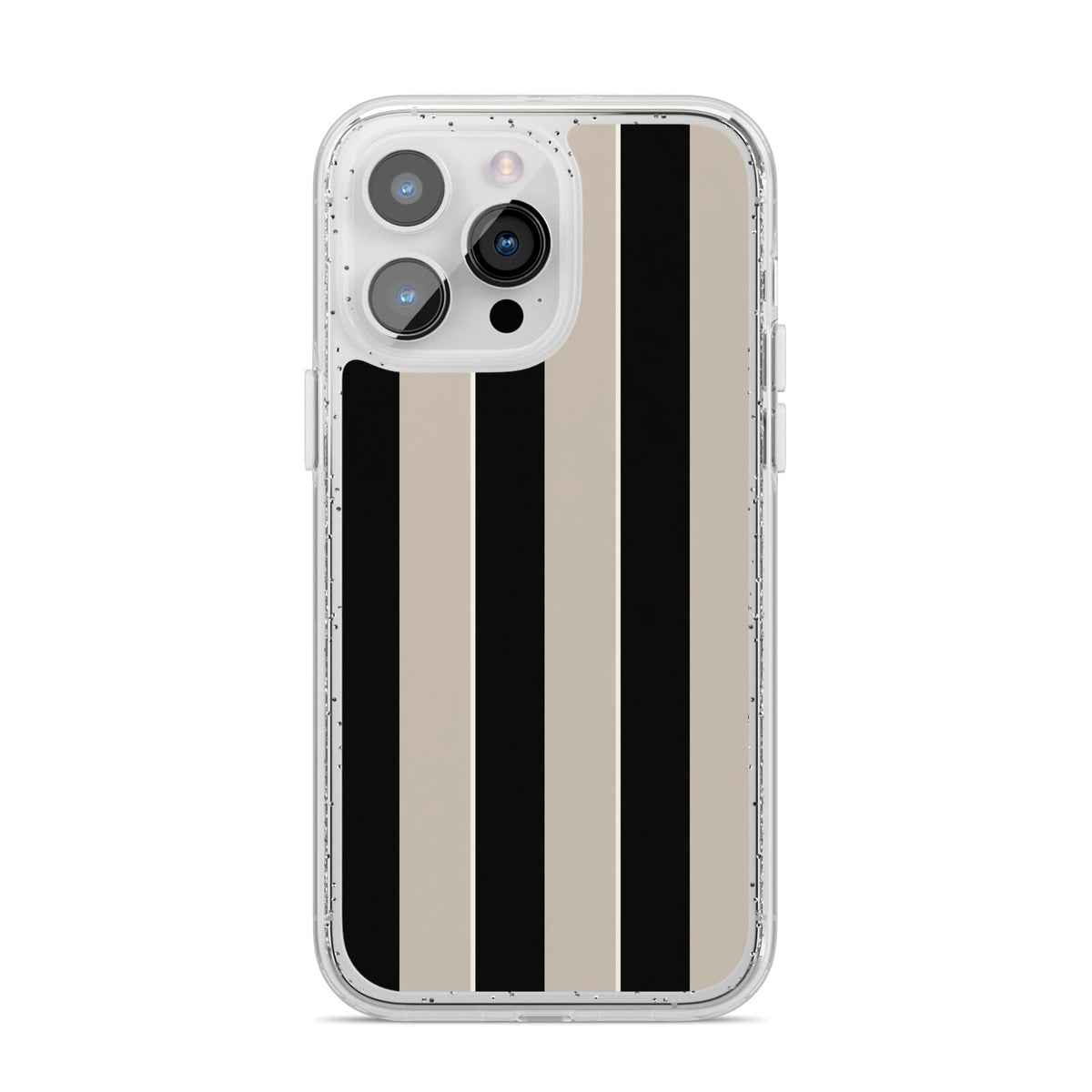 Studio Stripe iPhone 14 Pro Max Glitter Tough Case Silver