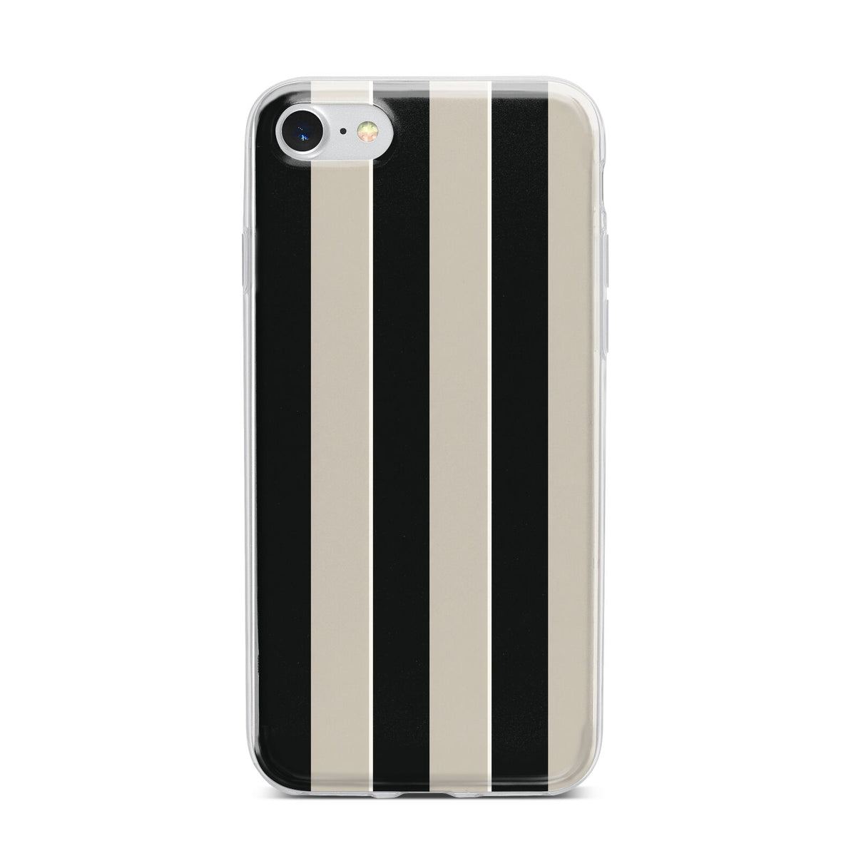 Studio Stripe iPhone 7 Bumper Case on Silver iPhone