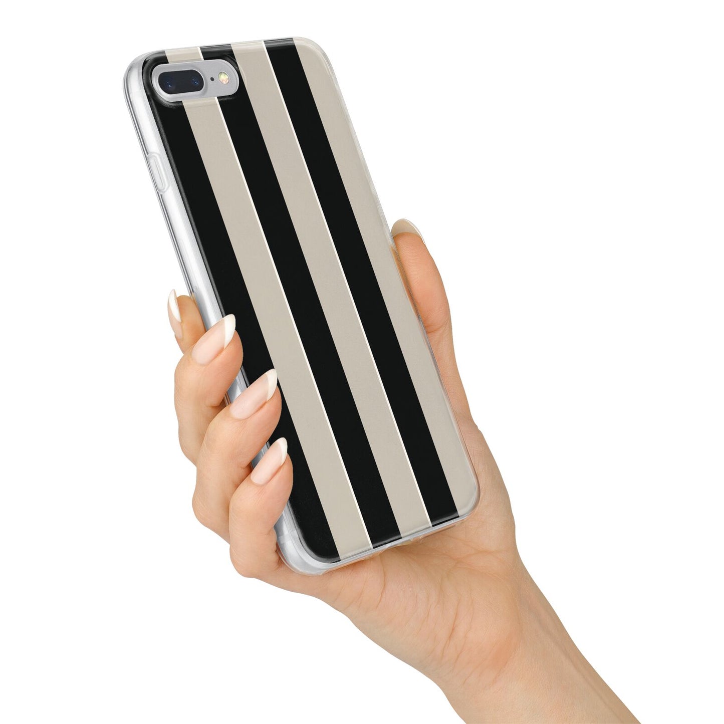 Studio Stripe iPhone 7 Plus Bumper Case on Silver iPhone Alternative Image