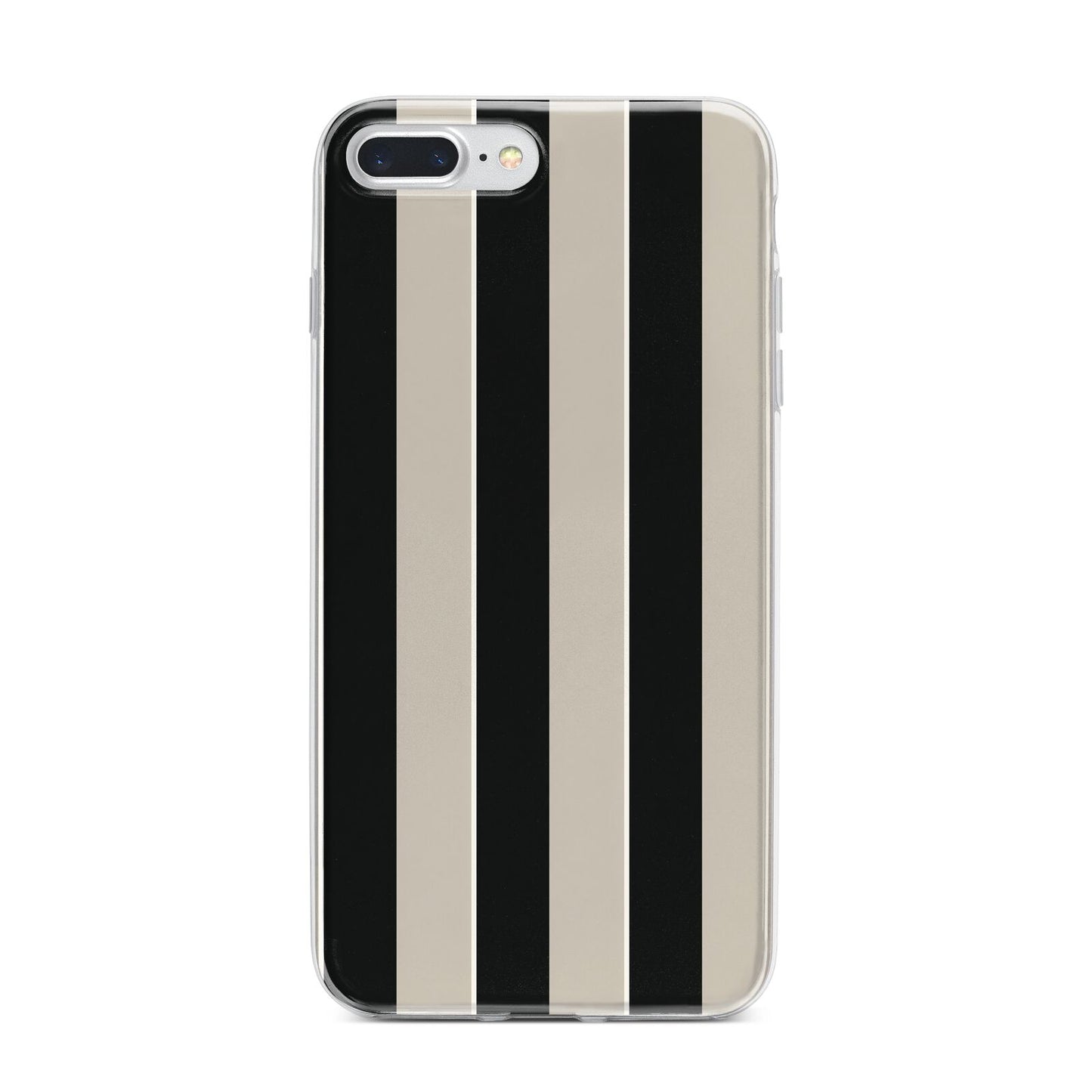 Studio Stripe iPhone 7 Plus Bumper Case on Silver iPhone