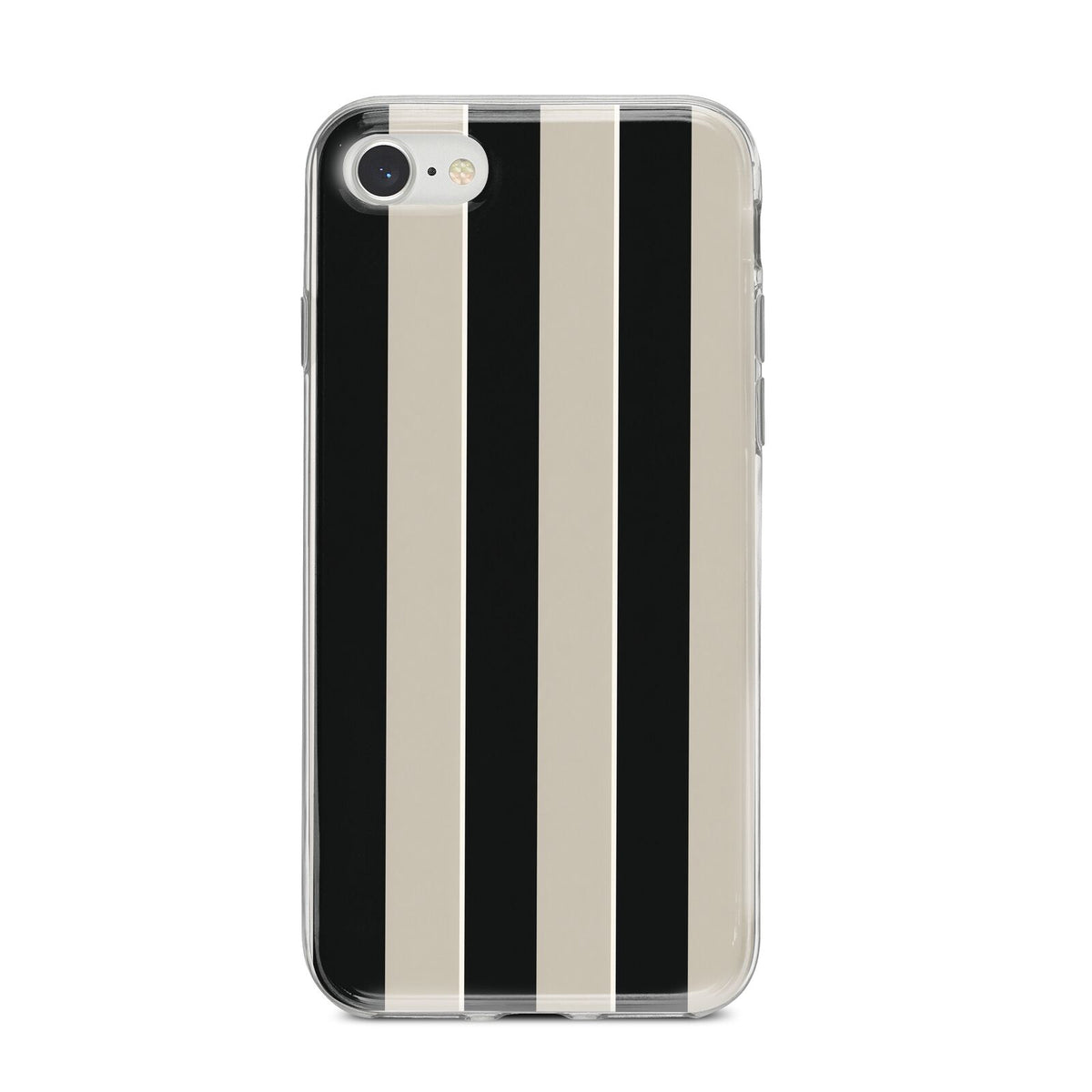 Studio Stripe iPhone 8 Bumper Case on Silver iPhone