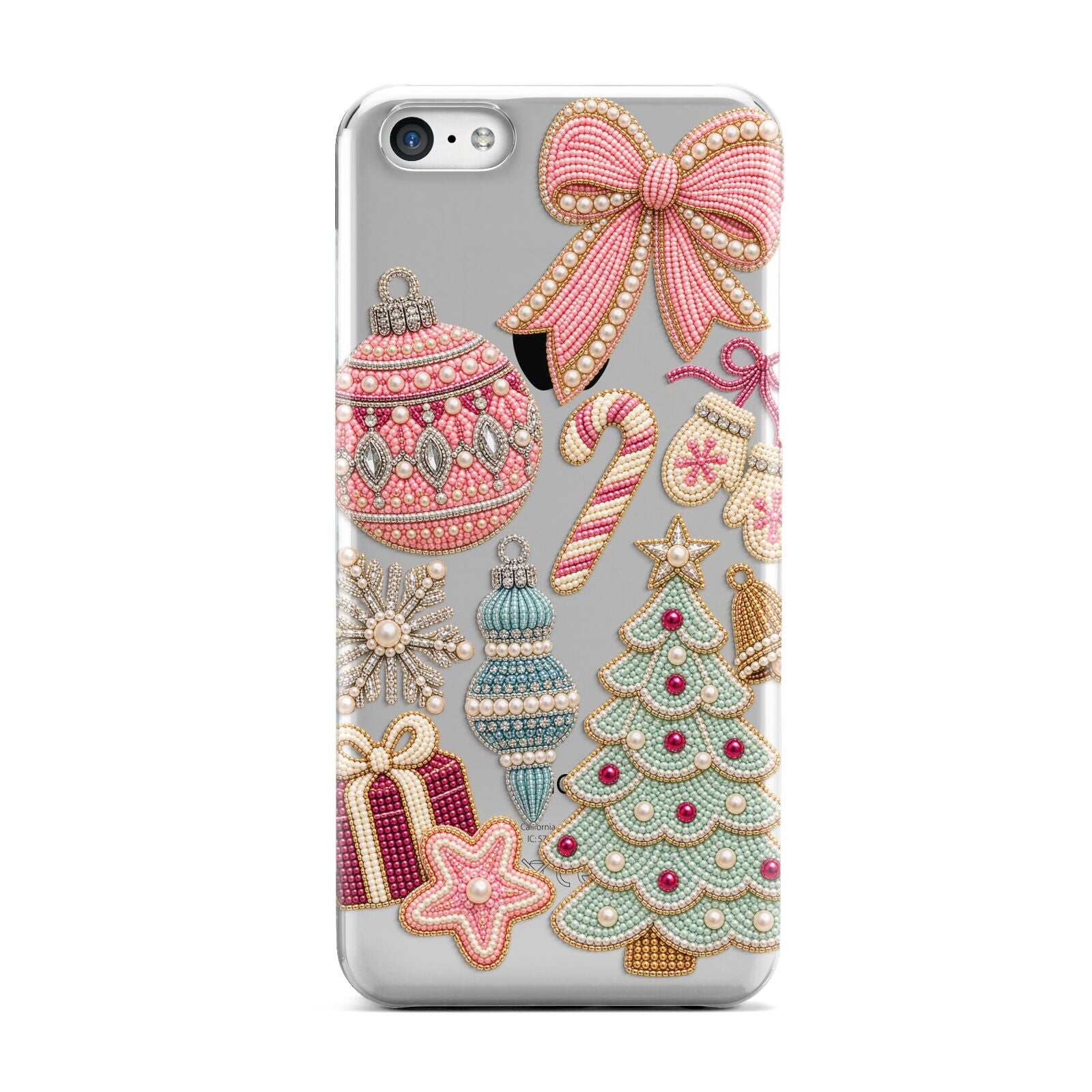 Sugarplum Christmas Charms Apple iPhone 5c Case