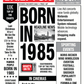 Year of Birth Retro Newspaper Birthday Wrapping Paper