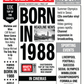 Year of Birth Retro Newspaper Birthday Wrapping Paper