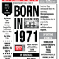Year of Birth Retro Newspaper Birthday Wrapping Paper