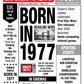 Year of Birth Retro Newspaper Birthday Wrapping Paper
