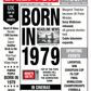Year of Birth Retro Newspaper Birthday Wrapping Paper