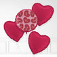 Personalisierter Valentinstag -Herzballon