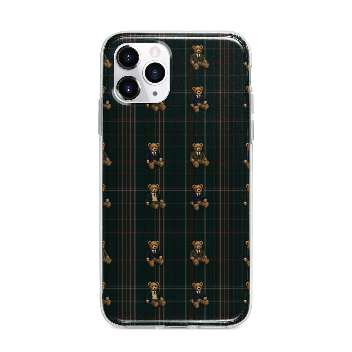 Teddy Traditions Apple iPhone 11 Pro in Silver with Bumper Case
