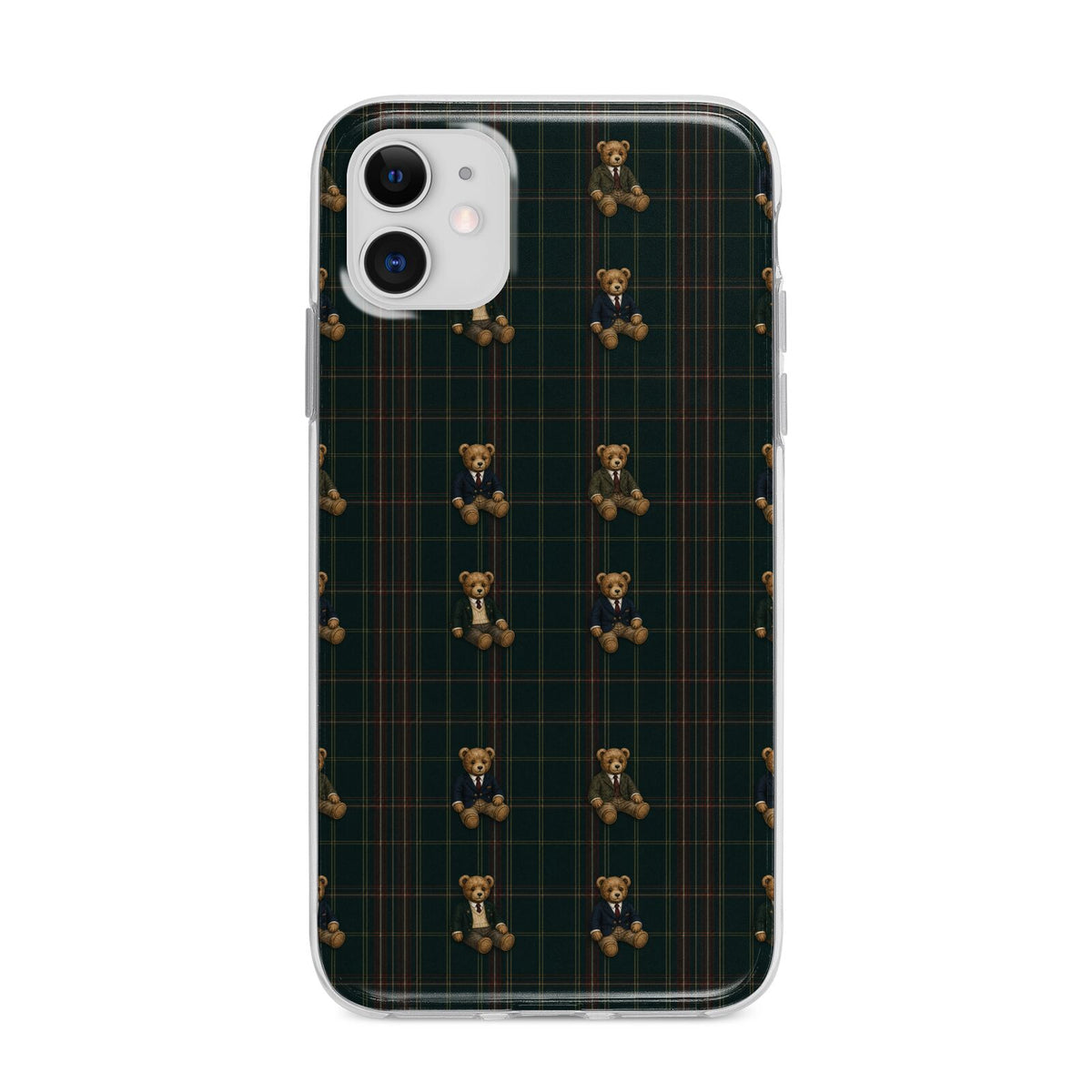 Teddy Traditions Apple iPhone 11 in White with Bumper Case
