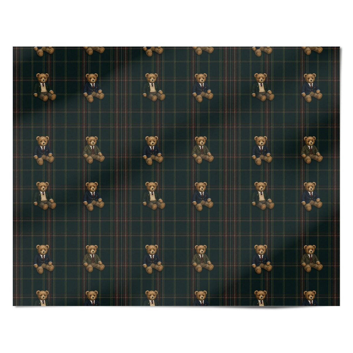 Teddy Traditions Personalised Wrapping Paper Alternative