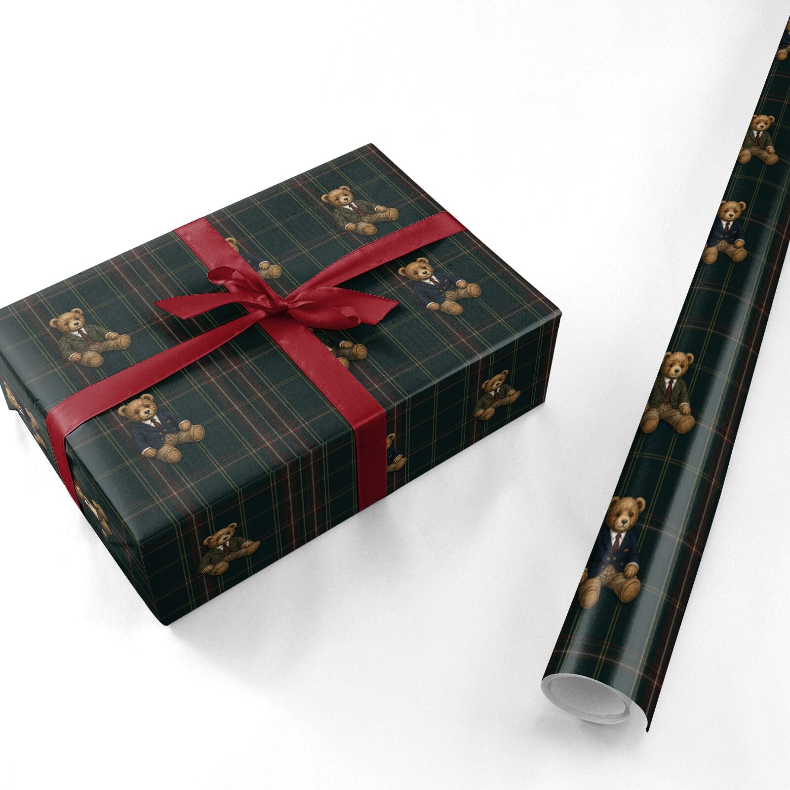 Teddy Traditions Personalised Wrapping Paper