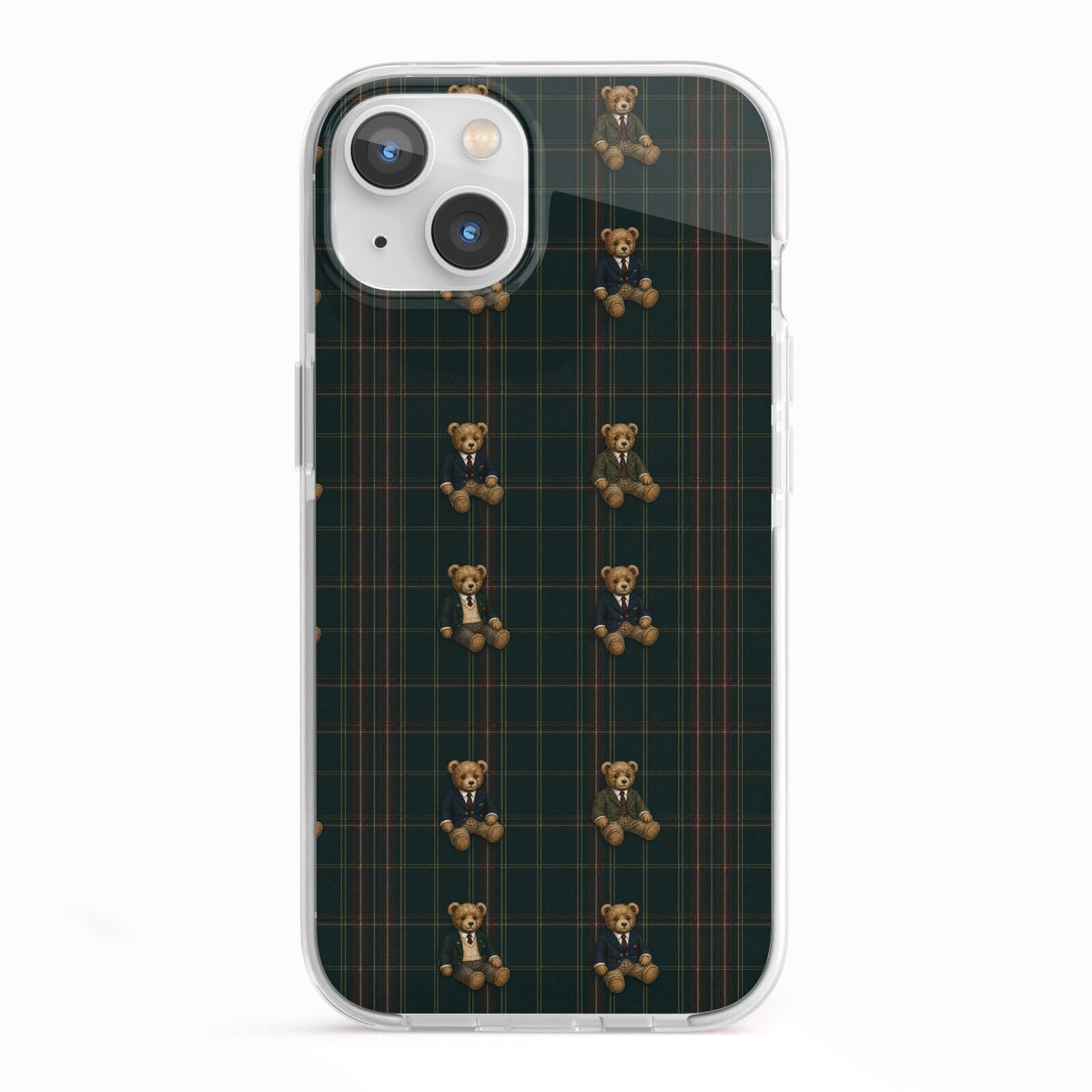 Teddy Traditions iPhone 13 TPU Impact Case with White Edges