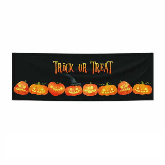 Trick or Treat Pumpkin 3x1 Paper Banner