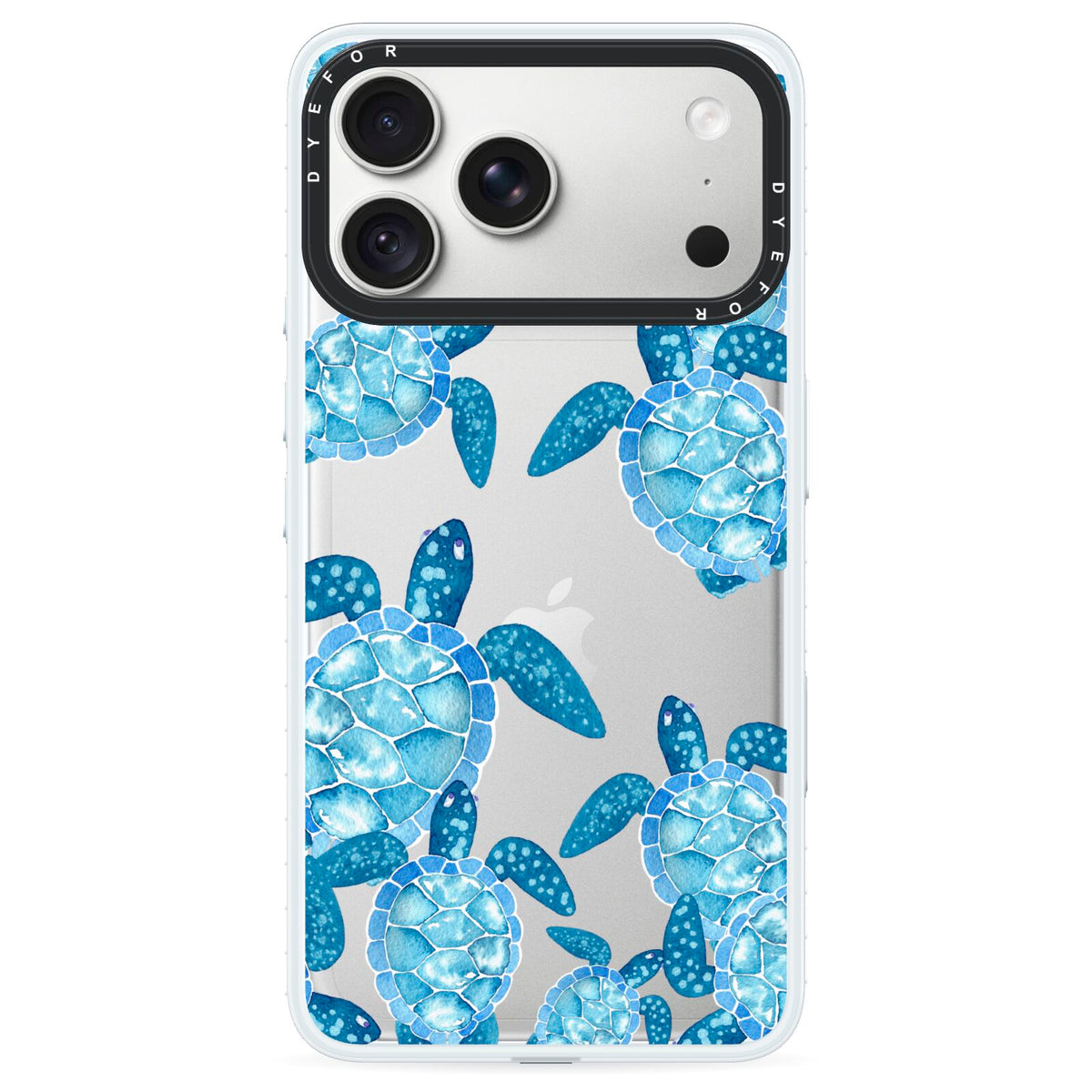 Turtle iPhone 18 Pro Black Impact Pre order Case on Silver phone